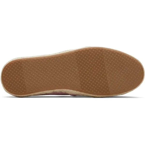 ALPARGATA ROPE Ladies Slip-On Canvas Espadrilles Pink