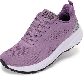 BRONAX Women's Wide Toe Box Road Running Shoes | Wide Athletic Tennis Sneakers with Rubber Outsole