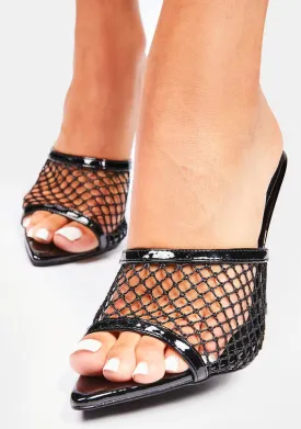 Dark One Of The Fam Kitten Heels