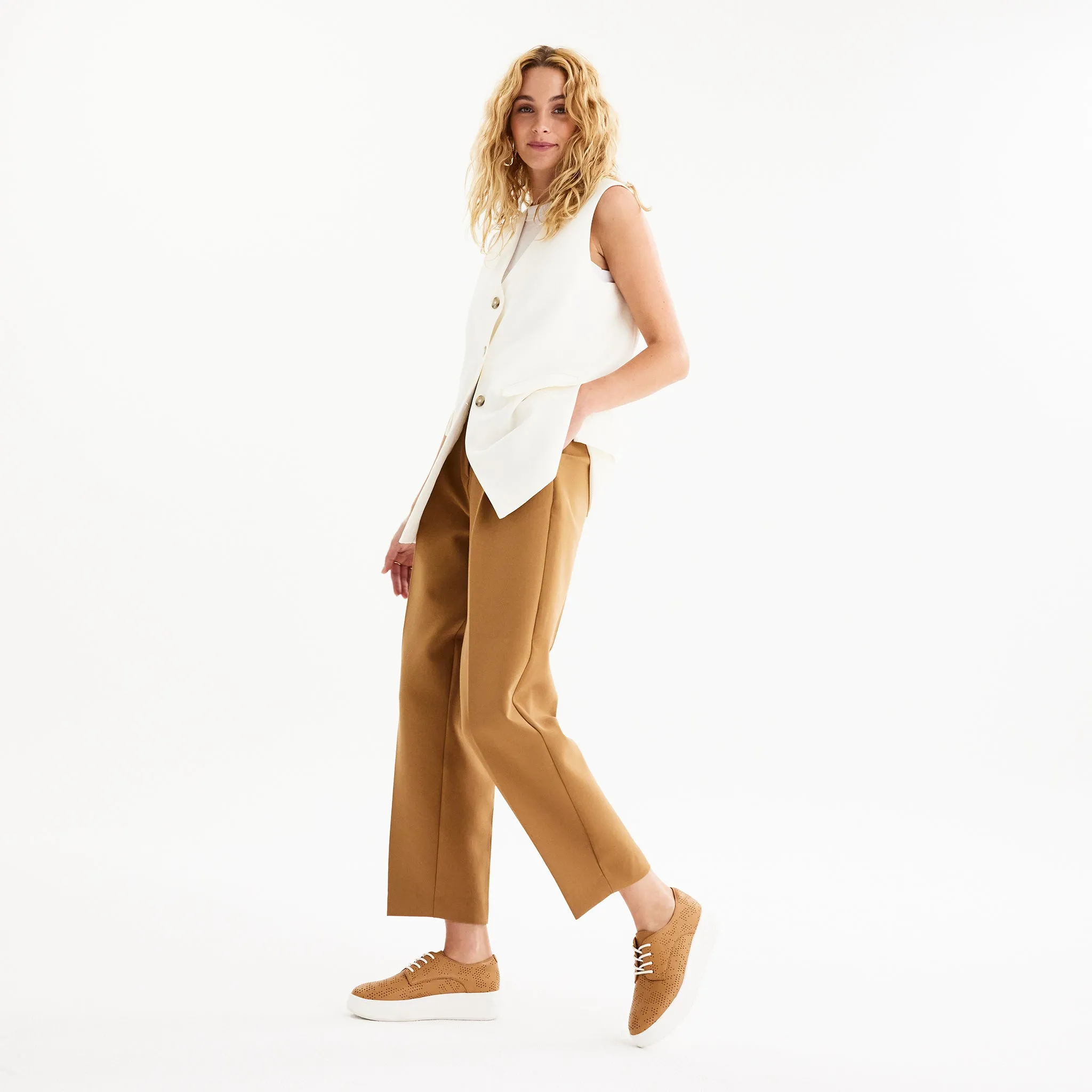 Derby City Maze Soft Tan/Rose Gold