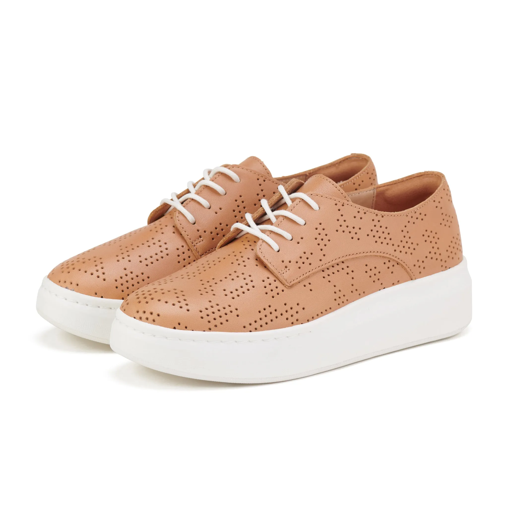 Derby City Maze Soft Tan/Rose Gold