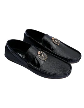 EX4994-Black-Men Driving Moccasins