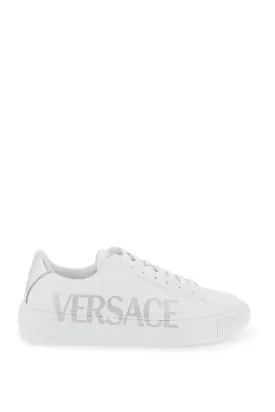 greca' sneakers with logo