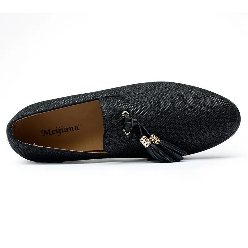 Handmade Gentleman Tassel Loafers