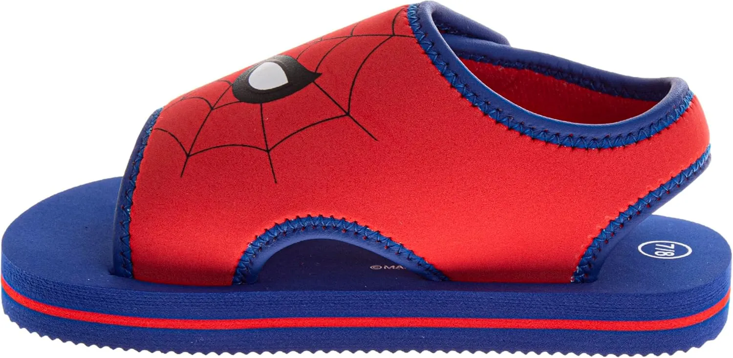 Josmo PawPatrol Cars ToyStory Spiderman Summer Sandals Kids Water Shoes Open Toe Outdoor Slides Chase Marshall Lightning McQueen Woody Buzz Lightyear Beach Sport Slip On(Toddler - Little Kid)