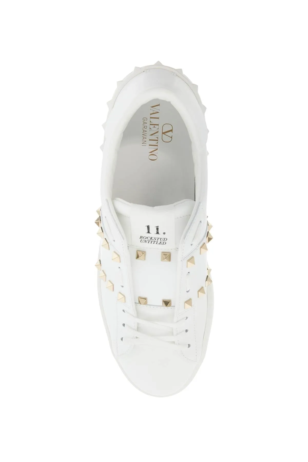 open rockstud untitled sneakers 6Y2S0931BHS BIANCO/BIANCO