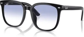 Ray-Ban RB4401D Square Sunglasses for Men for Women   BUNDLE With Designer iWear Complimentary Eyewear Kit