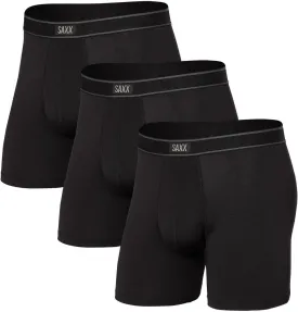 SAXX Underwear Co. - Men's Daytripper Boxer Brief Fly 3Pk With Built-In Pouch Support - Underwear For Men