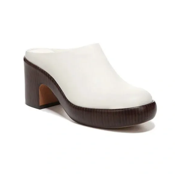 VINCE NAVINA LEATHER MULES