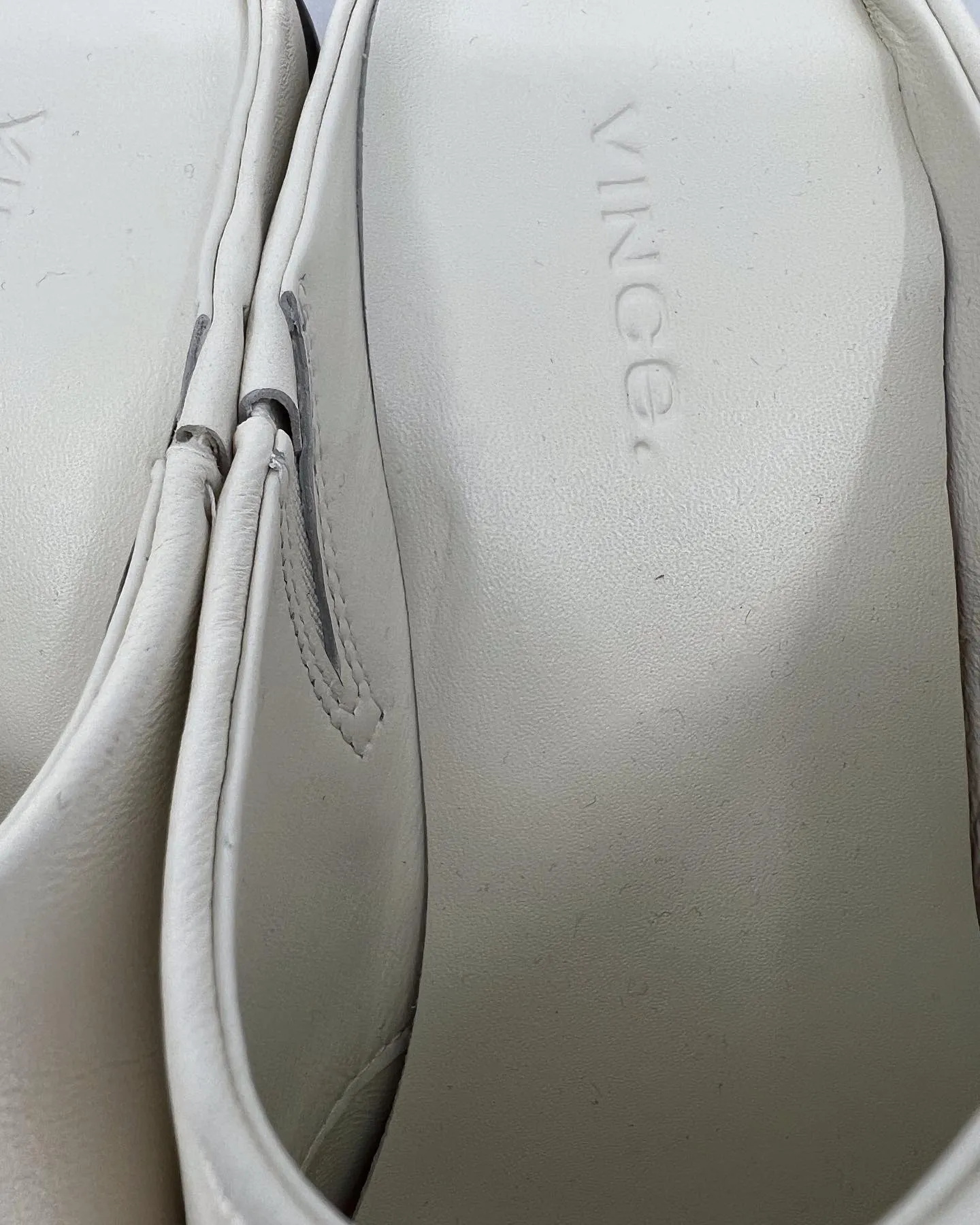 VINCE NAVINA LEATHER MULES