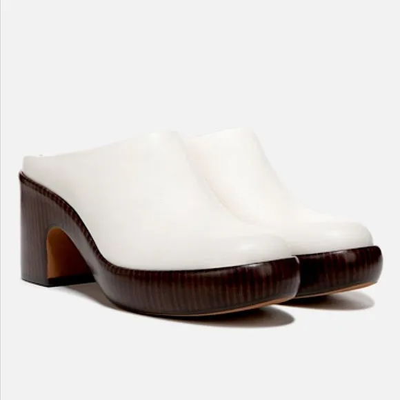 VINCE NAVINA LEATHER MULES