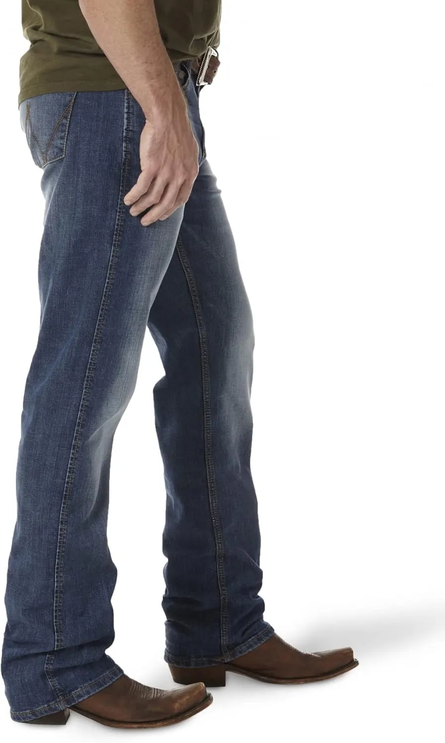 Wrangler Mens Retro Slim Fit Straight Leg Jean
